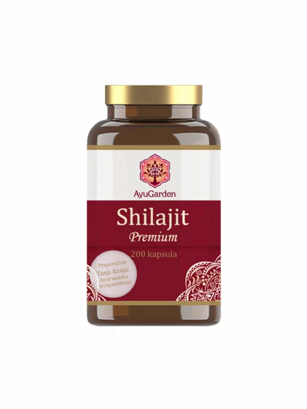 AyuGarden Shilajit Premium mit 200 Tabletten in der Packung