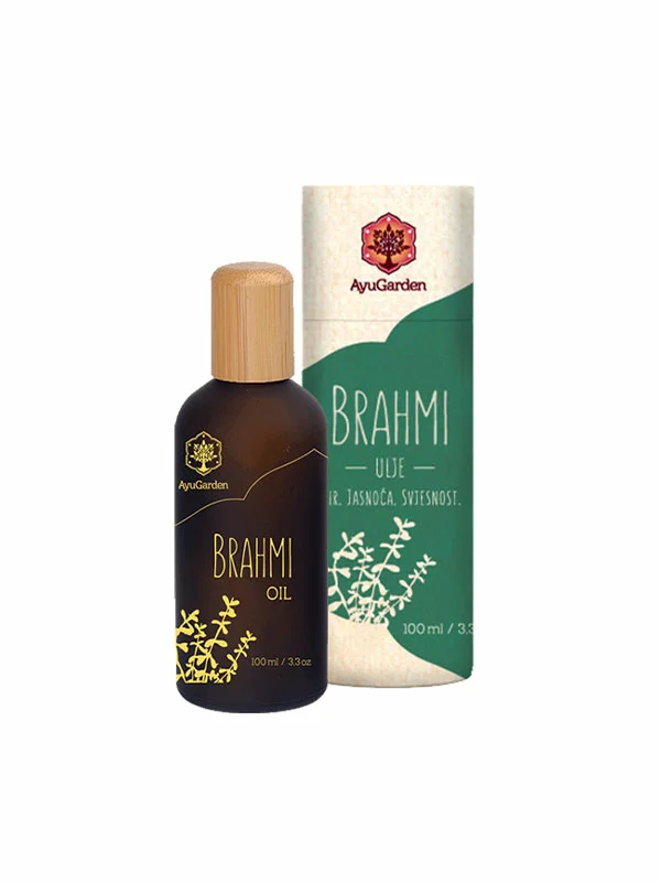 AyuGarden Ayurvedisches Öl Brahmi in einer 100ml Packung