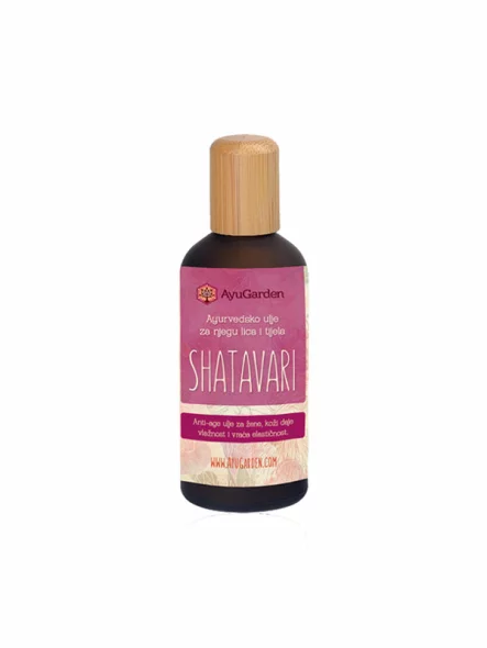 AyuGarden Ayurvedisches Öl Shatavari in einer 100ml Packung