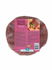 Veggie-Tortilla Rote Bete 6 Stück – Biologisch 240g Terrasana