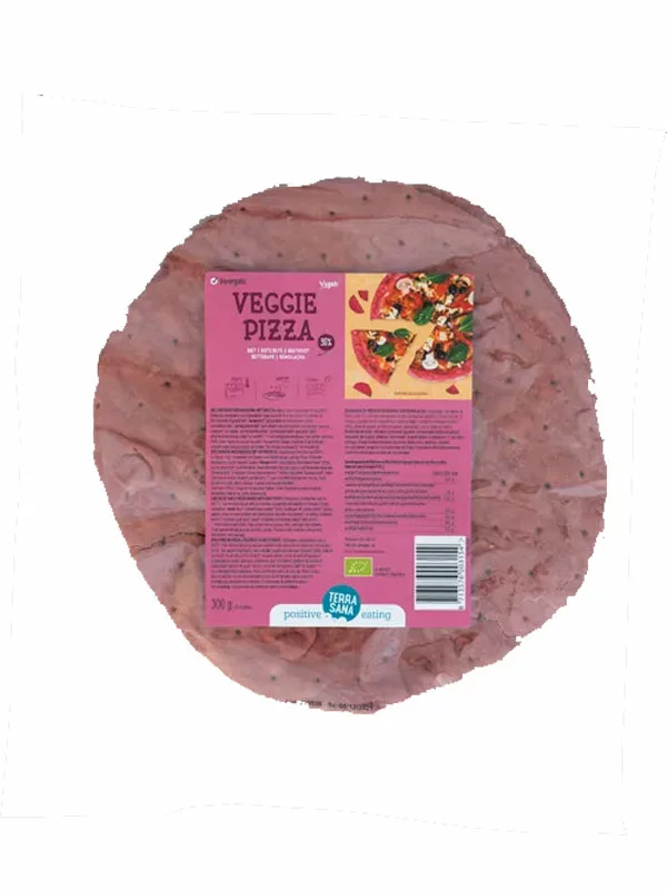 Terrasana Pizzaboden Veggie 2 Stück – Bio in einer 300g Packung