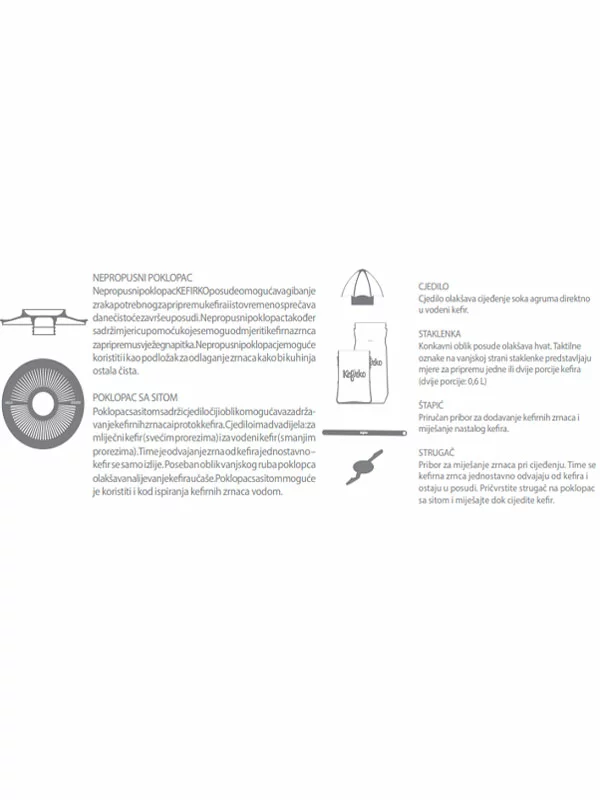 Fermenterset für Kombucha – 7L Kefirko