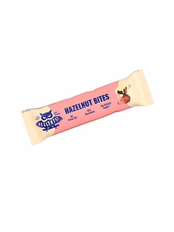 HealthyCO Protein-Schokoriegel Hazelnut Bites in einer 21g Packung