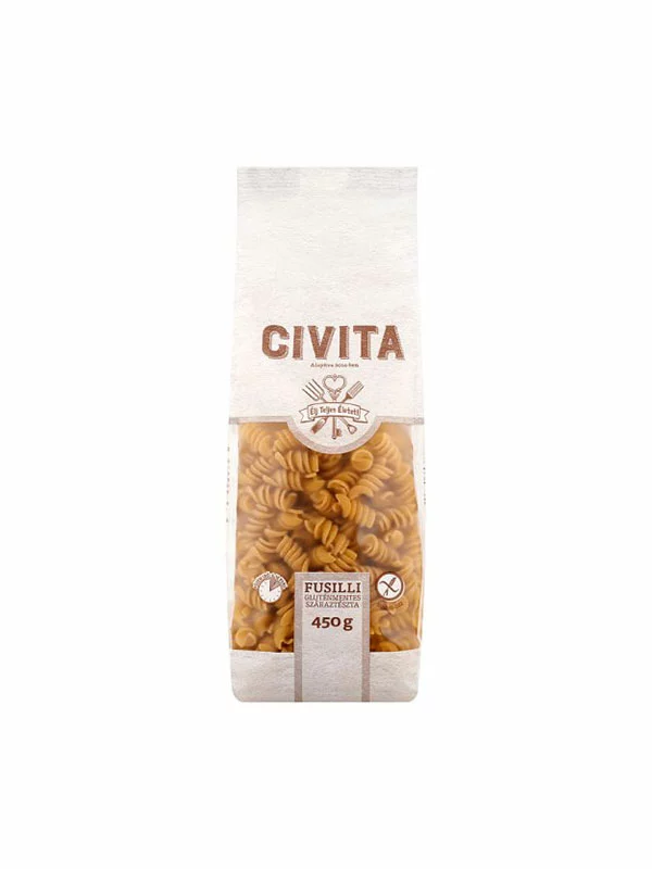 Maisnudeln - Fusilli Glutenfrei 450g Civita