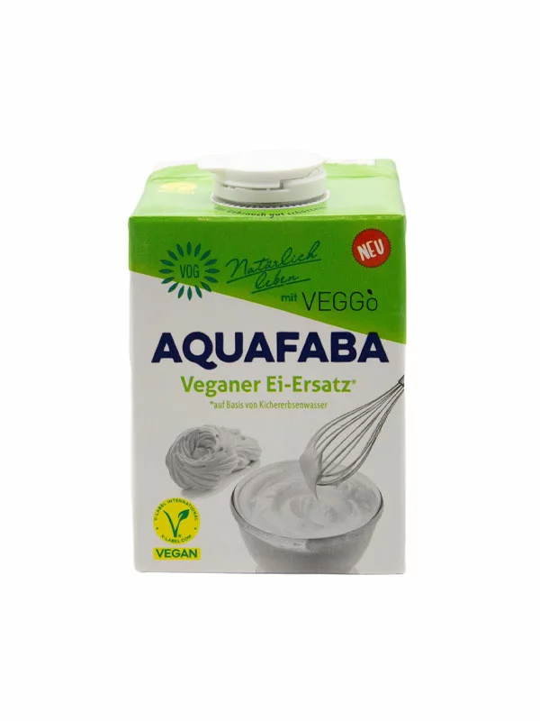 Veggo Aquafaba - Ei-Ersatz in einer Packung von 500ml