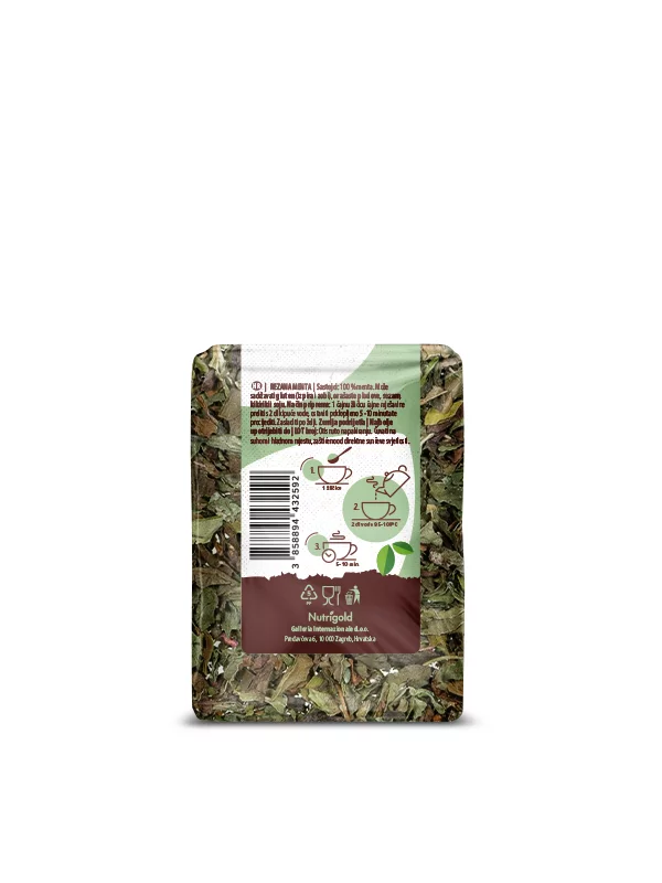 Nutrigold Minze in einer 40g Packung