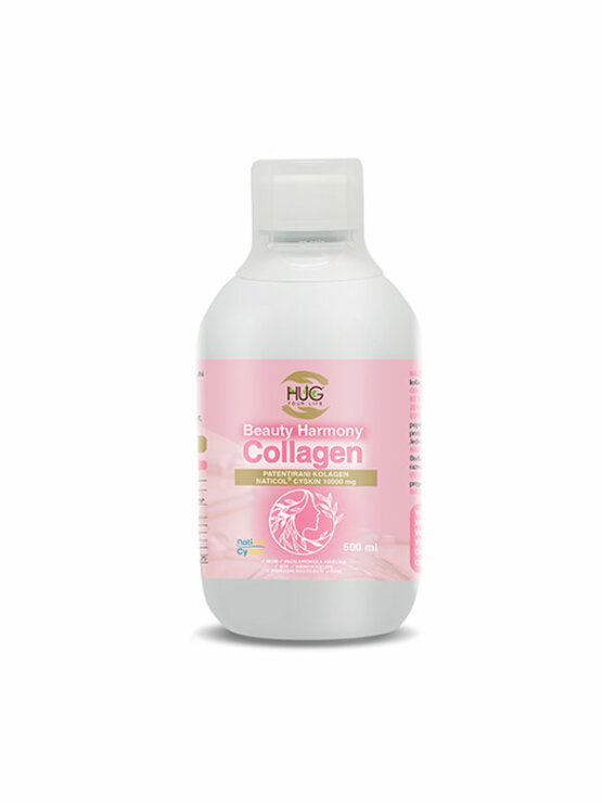 Hug Your Life Beauty Harmony Collagen in einer 500ml Flasche