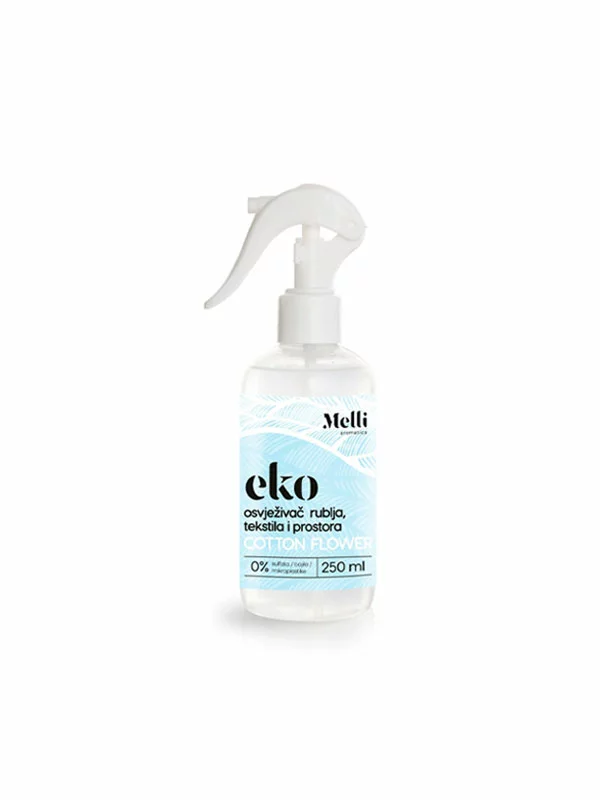 Melli aromatica Bio Lufterfrischer für Wäsche, Textilien und Raum in einer 250ml Sprayflasche