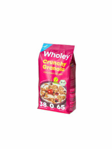 Knuspriges Granola Kokosnuss & Sauerkirsche – Bio 300g Wholey