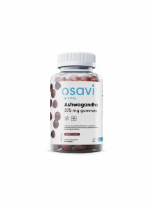 Ashwagandha 375 mg Gummibärchen Kirsche 90 Stück - Osavi