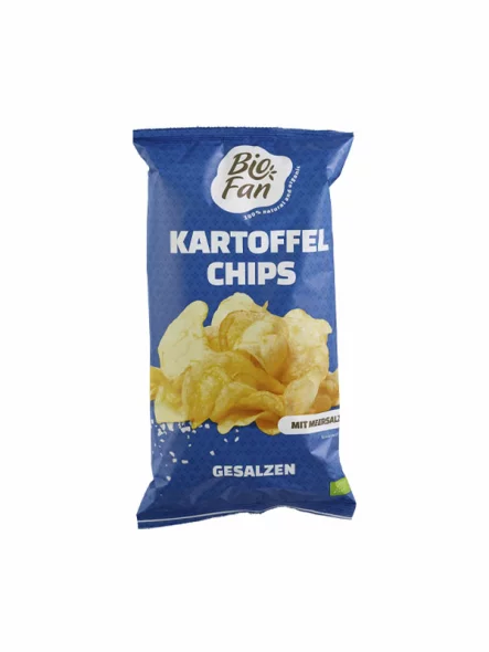 Biofan Gesalzene Chips – Bio in einer 125g Packung