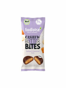 Pralinen mit Cashewbutter und gesalzenem Karamell Glutenfrei – Bio 40g foodloose