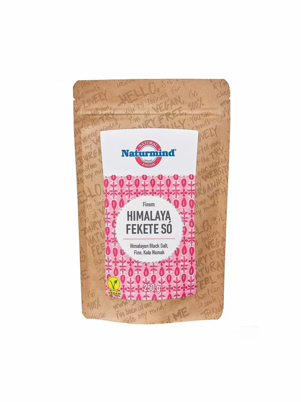 Naturmind Schwarzes Salzpulver in einer 250g Packung