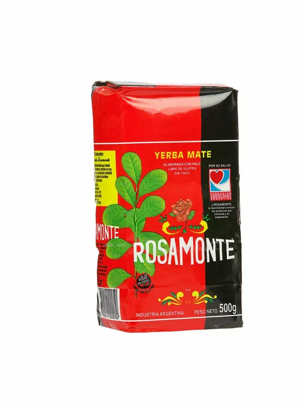 Rosamonte Yerba Mate Tee Glutenfrei in einer 500g Packung