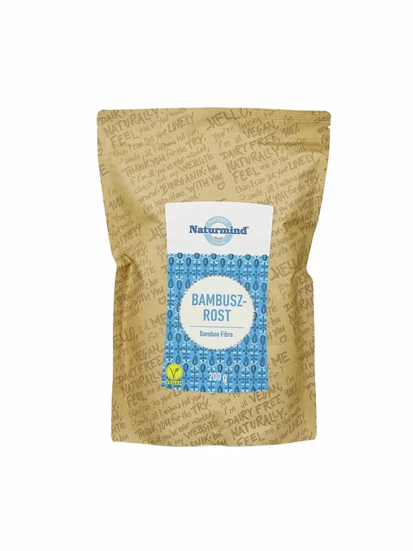Naturmind Bambusfasern in einer 200g Packung