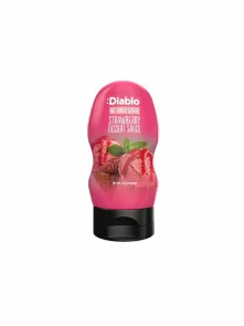Diablo Dessert-Sauce Erdbeere ohne Zuckerzusatz in einer 290ml Packung