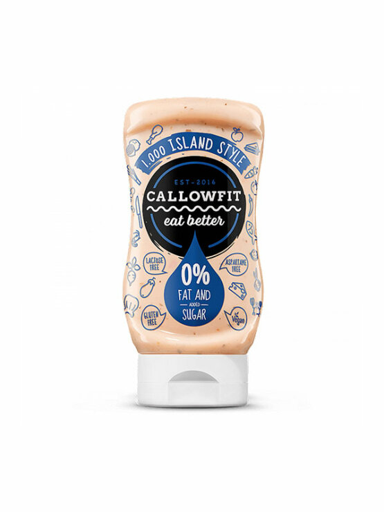Callowfit 1000 Island Dressing glutenfrei 300ml – ohne Zuckerzusatz in Quetschflasche