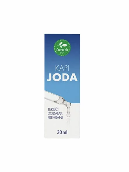 Green Lab Jodtropfen in einer 30ml Packung