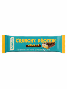 Bombus Knuspriger Proteinriegel Glutenfreie Vanille in einer 50g Packung