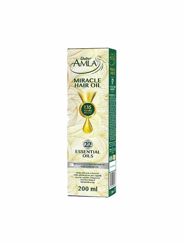 Dabur Amla Haaröl Miracle in einer 200ml Packung