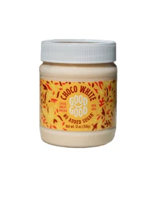 Weißer Schokoladenaufstrich mit Süßungmittel – 350 g Good Good