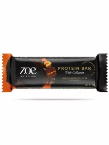 Zoe Nutrition Protein Schokoriegel Apricot Cake in einer 50g Packung