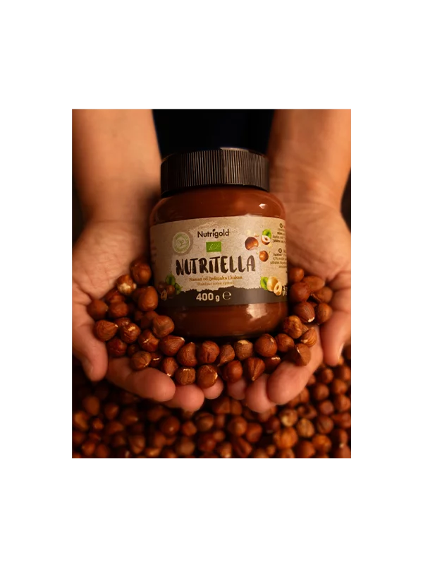 Nutritella Haselnussaufstrich – Bio 400g Nutrigold