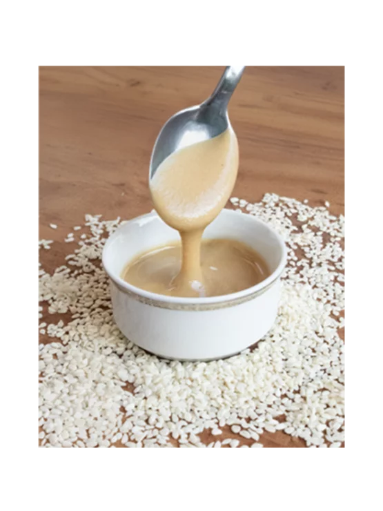 Weißes Tahini – 300 g Nutrigold