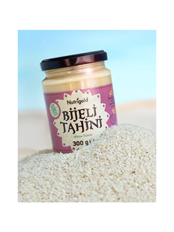 Weißes Tahini – 300 g Nutrigold