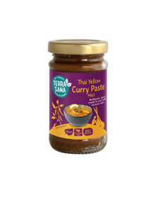 Thailändische gelbe Currypaste glutenfrei – Bio 120 g Terrasana