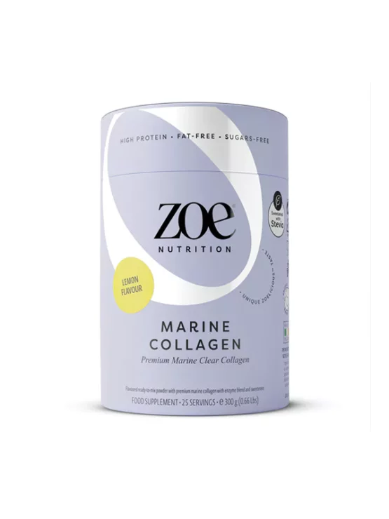 zoe Nutrition Premium Marine Kollagen Lemon in einer 300g Packung