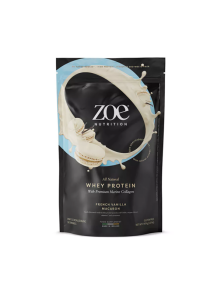 ZOE Nutrition Whey Protein French Vanilla Macaron in einer 454g Packung