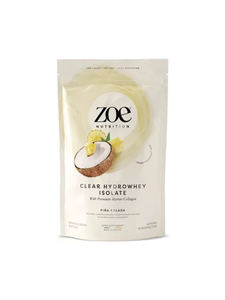 zoe Nutrition Clear Hydrowhey Pina Colada in einer 454g Packung