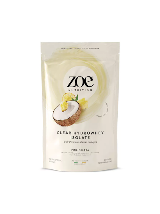 zoe Nutrition Clear Hydrowhey Pina Colada in einer 454g Packung