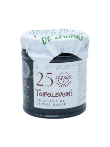Topoloveni Konfitüre Schwarzkirsche Gourmet im 230g Glas