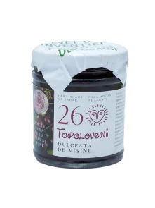 Topoloveni Sauerkirschmarmelade Gourmet im 230g Glas