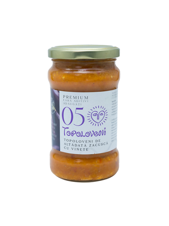 Topoloveni Auberginenaufstrich im 300g Glas