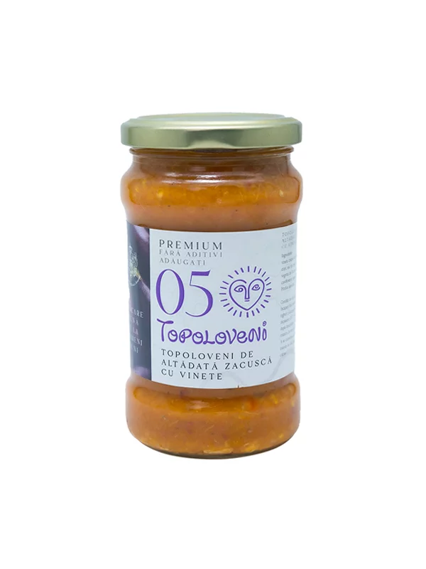 Topoloveni Auberginenaufstrich im 300g Glas