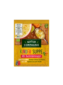 Natur Compagnie Kindersuppe ABC Buchstabensuppe – Bio in einer 50g Packung