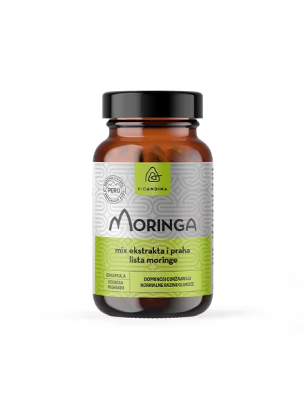 Bioandina Moringa Kapseln – 60 Kapseln in der Packung