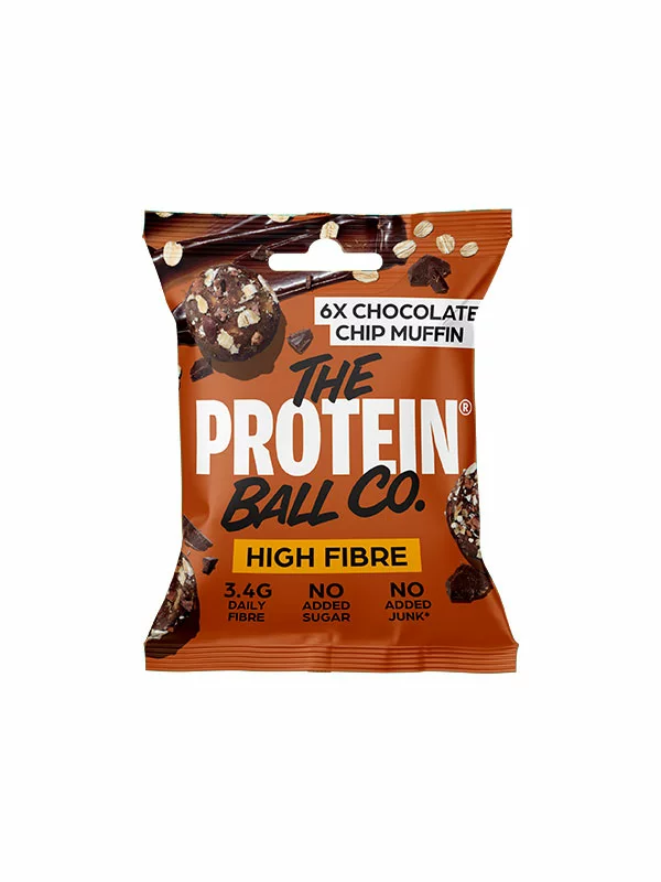 Protein Ball CO Vegane Proteinbällchen CHOC CHIP MUFFIN in einer 45g Packung