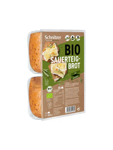 Sauerteigbrot mit Amaranth glutenfrei – biologisch 500g Schnitzer