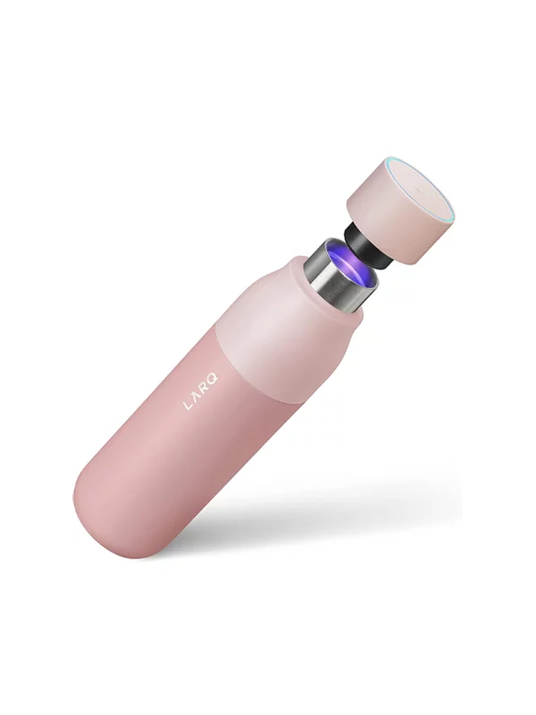 Selbstreinigende Wasserflasche PureVis Himalayan Pink – 500 ml LARQ