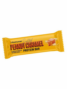 Frontrunner Salted Peanunt Caramel Proteinriegel in einer Packung von 55 g