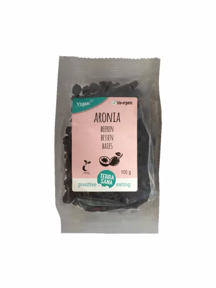 Terrasana Aroniabeeren – Biologisch in der 100g Packung