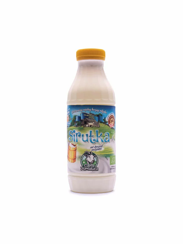 Capra Domestica Ziegenmolke – Biologisch in einer 500 ml Flasche