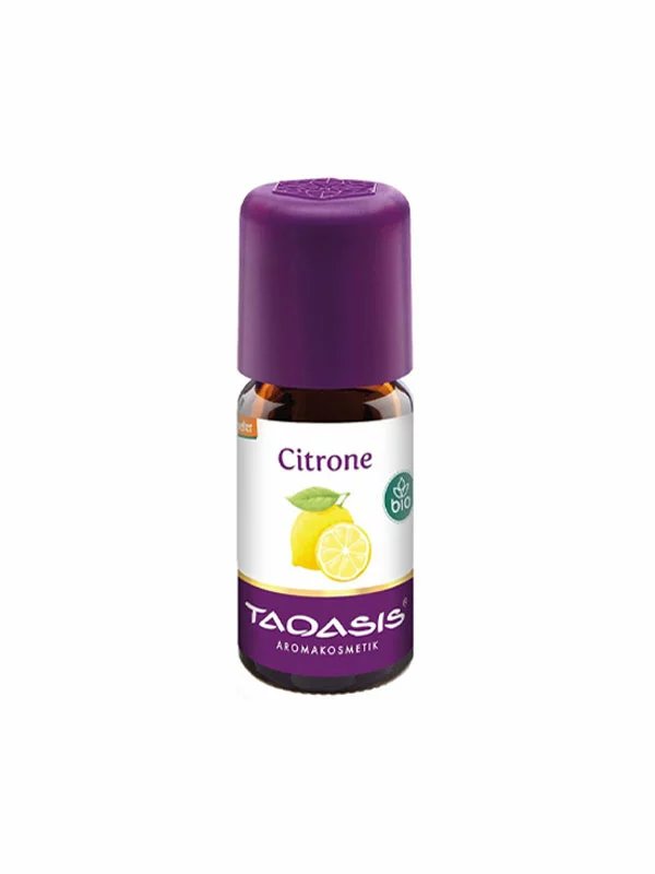 Taoasis Zitrone Bio–Ätherisches Öl in der 5ml Packung