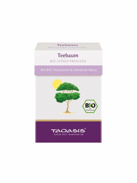 Taoasis Teebaum-Pastillen – Bio in der 30g Packung