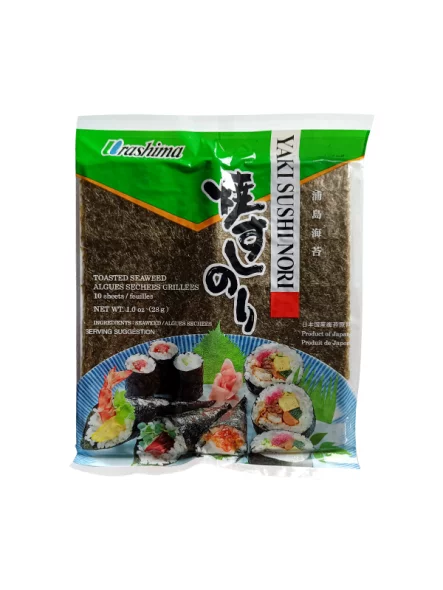 Nori Algen für Sushi Yaki – gebraten 28g Urashima