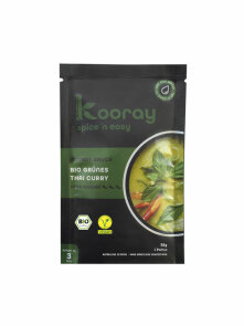 Kooray Instant Thai Curry Sauce Grün – Biologisch in einer 50g Packung